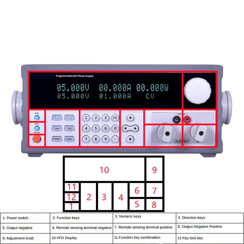 Laboratoriummodel, instelbare  - Switching Dc Power Supply 300V 1A recensie en prijs